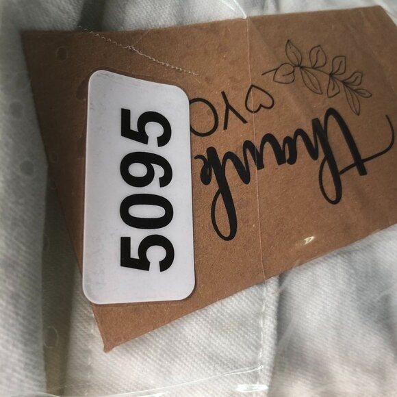 Riders By Lee Women Capri Jeans 12 Medium Straight Leg Casual White Denim Summer - Picture 14 of 15